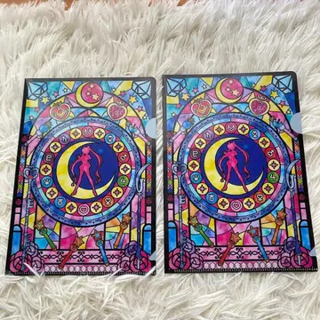 2 세일러문 A5 클리어 파일 2매 세트