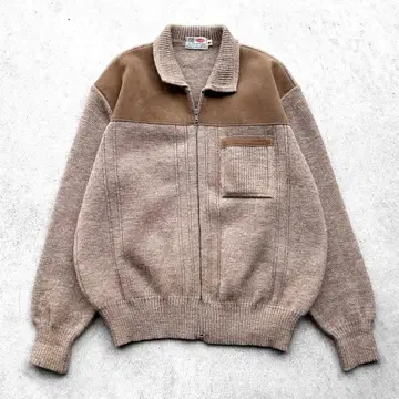 80s vintage 영국제 Remploy 명령어 니트 자켓