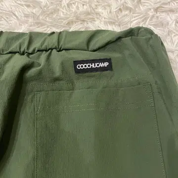 COOCHUCAMP 스트레치 슬림 테이퍼드 이지 크롭 팬츠 M