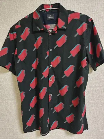 Paul Smith 아이스캔디 패턴 반팔 셔츠 M