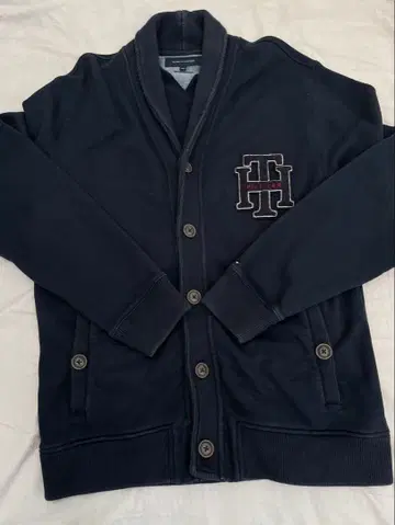 Tommy Hilfiger 네이비 가디건 XXL