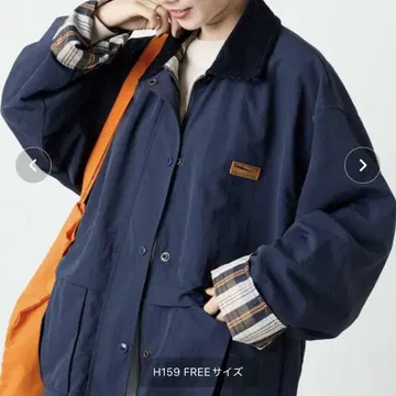FREAK'S STORE 헌팅 체크 블루종