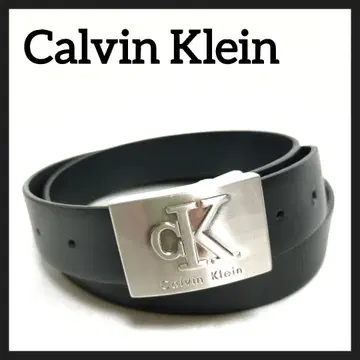 Calvin Klein 캘빈클라인 가죽 벨트 블랙