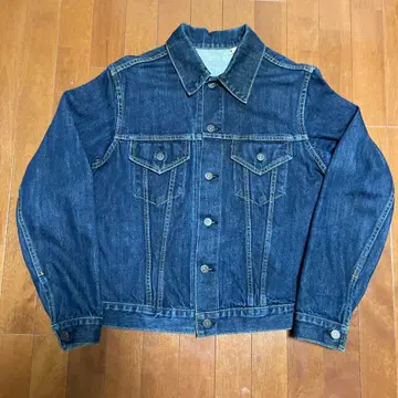 90s sugar cane 데님 자켓 서드 타입 다크 네이비