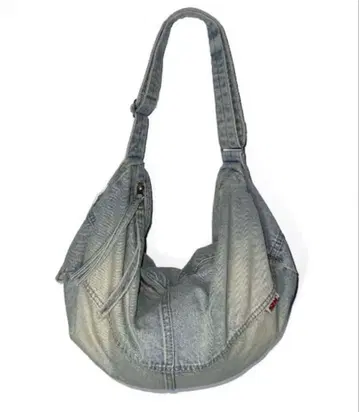 sculptor 워시 데님 더플백