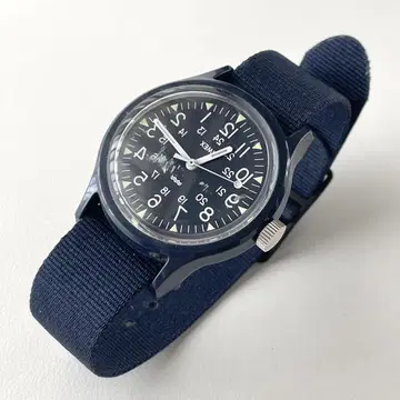 40주년 BEAMS ENGINEERED GARMENTS TIMEX 네이비