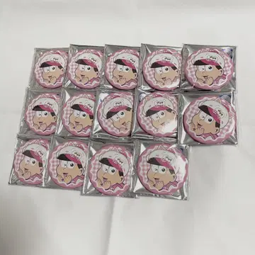 오소마츠 6쌍둥이 마츠이누 강아지 캔뱃지 토도마츠