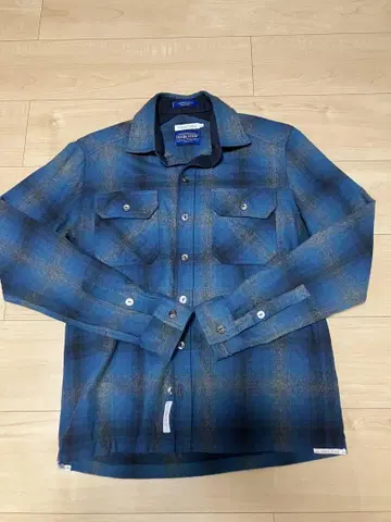 PENDLETON 펜들턴 체크 무늬 긴팔 셔츠 M ( S 정도)