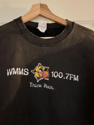 WMMS 100.7FM 스웨트 셔츠 M 사이즈