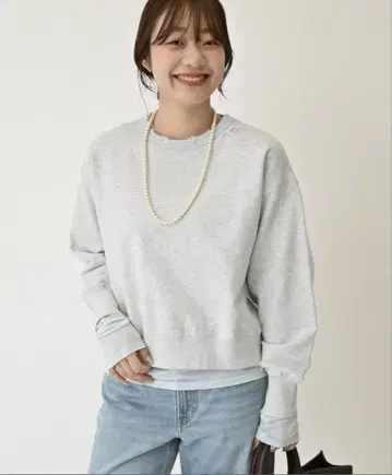 SLOBE IENA 헤비웨이트 컬러 맨투맨