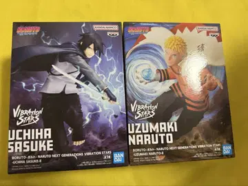 NARUTO 액션 피규어 우치하 사스케 & 우즈마키 나루토