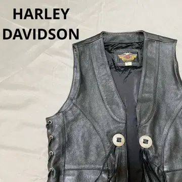 HARLEY-DAVIDSON 가죽 베스트 L