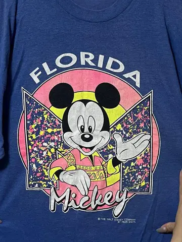 FLORIDA 미키 마우스 티셔츠 XL