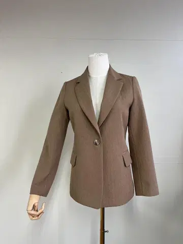 브라운 스트라이프 자켓