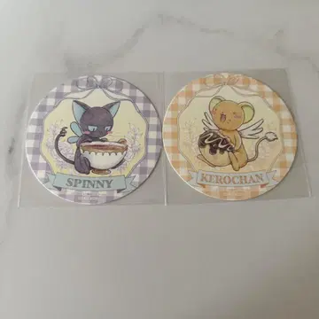 카드캡터 사쿠라 콜라보 카페 특전 코스터 케로짱 스피