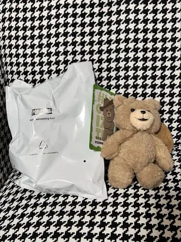 POPMART ted2 봉제 인형 키링 카우보이