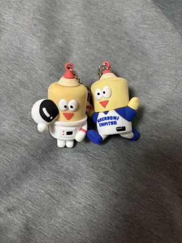 마카로니 연필 러버 키링