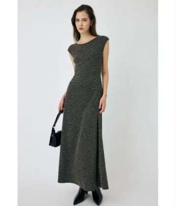 moussy aw 신상 원피스 BOUCLE TWEED 드레스