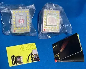 개봉품 클리어 미개봉 그레이 자폭 버튼 2개 세트 정열 PRODUCT