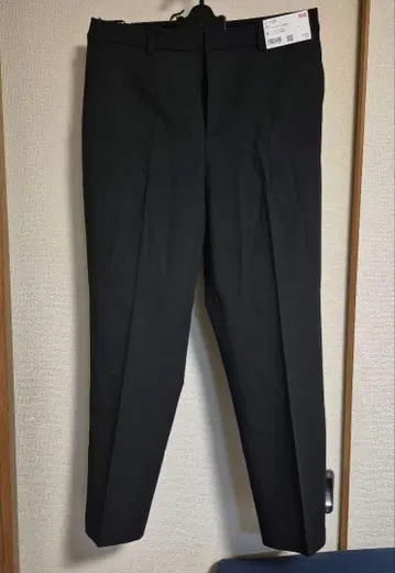 새상품 택 포함 유니클로 스마트 앵클 팬츠 XL 블랙