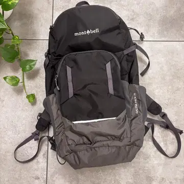 1회 사용 mont-bell 가레나 팩25 블랙 그레이 아웃도어 등산
