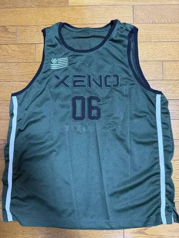 XENO USA 6주년 기념 탱크 그린 L 사이즈