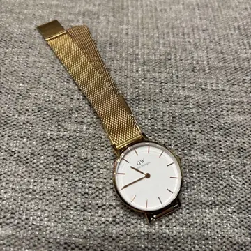Daniel Wellington 골드 메쉬 손목시계