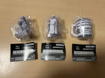 NEIGHBORHOOD 피규어 세트 3체 세트