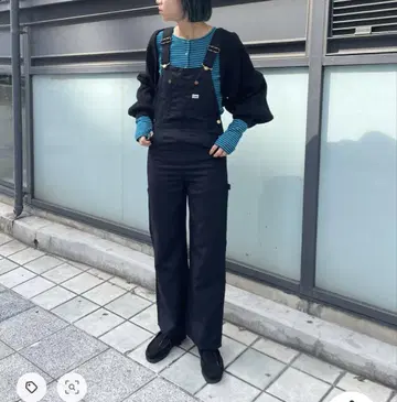 Lee 오버롤 살로펫 블랙