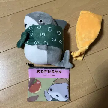 외출 아기상어 함께 외출하자! 말랑봉제 인형 파우치