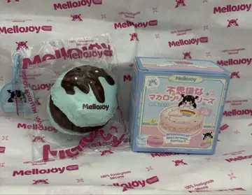 mellojoy 스퀴즈 마카롱 초코 민트