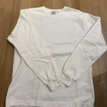 CAMBER 305 화이트 롱T MEDIUM