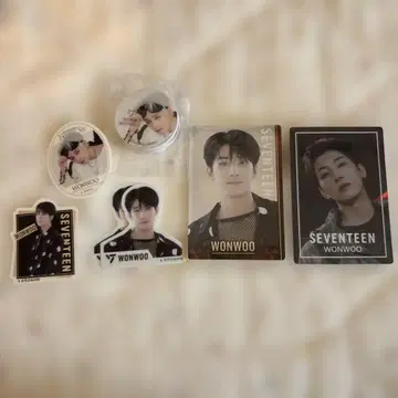 SEVENTEEN WONWOO 굿즈 세트 6점