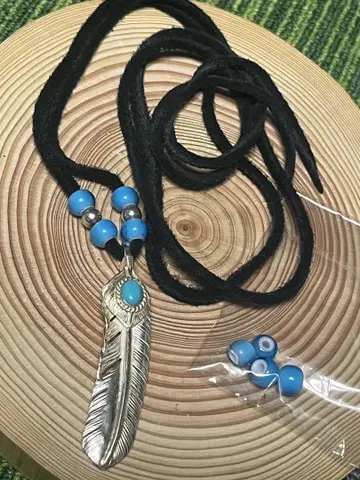 상은은줄특대형페더 터콰이즈