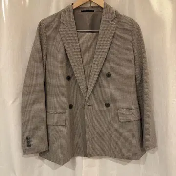 더블 자켓 + 스코트