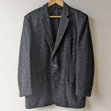 50s 빈티지 블랙 핑 카스리 네프 테일러드 자켓 로카빌리