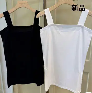새상품! 샤 드 라 로즈 오리지널 스퀘어 탱크탑