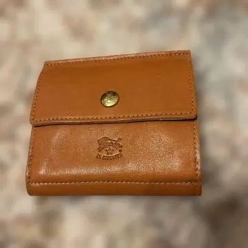 가죽 접이식 지갑 일비종떼