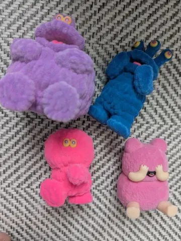 켄 엘리펀트 몰 뮤턴트 피규어 4개 세트