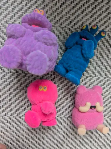 켄 엘리펀트 몰 뮤턴트 피규어 4개 세트