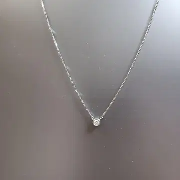 쁘띠 다이아 목걸이 pt
