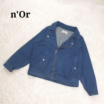 n'Or 라이더스 데님 자켓 F 빅 사이즈 3L 상당