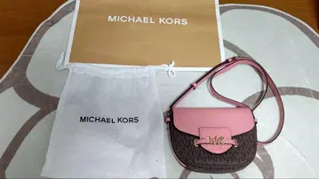 새상품 MICHAELKORS 숄더백 로고 핑크
