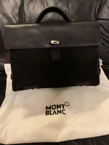 MONTBLANC 비즈니스 백 블랙