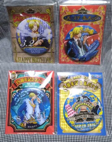 ONE PIECE 상디 캔뱃지