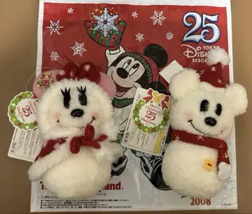25주년 미키마우스 & 미니 마우스 키링