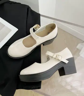 [ Shoes in Closet ] 화이트 메리제인