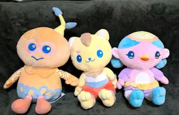 판타네 봉제 인형 3개 세트 약 35cm