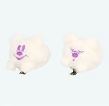 디즈니 헤어 클립 유령 할로윈