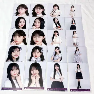 노기자카46 카와사키 사쿠라 5 싱글 봉입 브로마이드 묶음 판매 20장